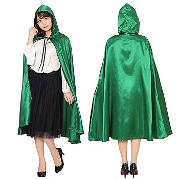 ハロウィンコスプレ 緑マント 仮装パーティ 劇 かっこいいマント グリーン imgrc0089778505.jpg